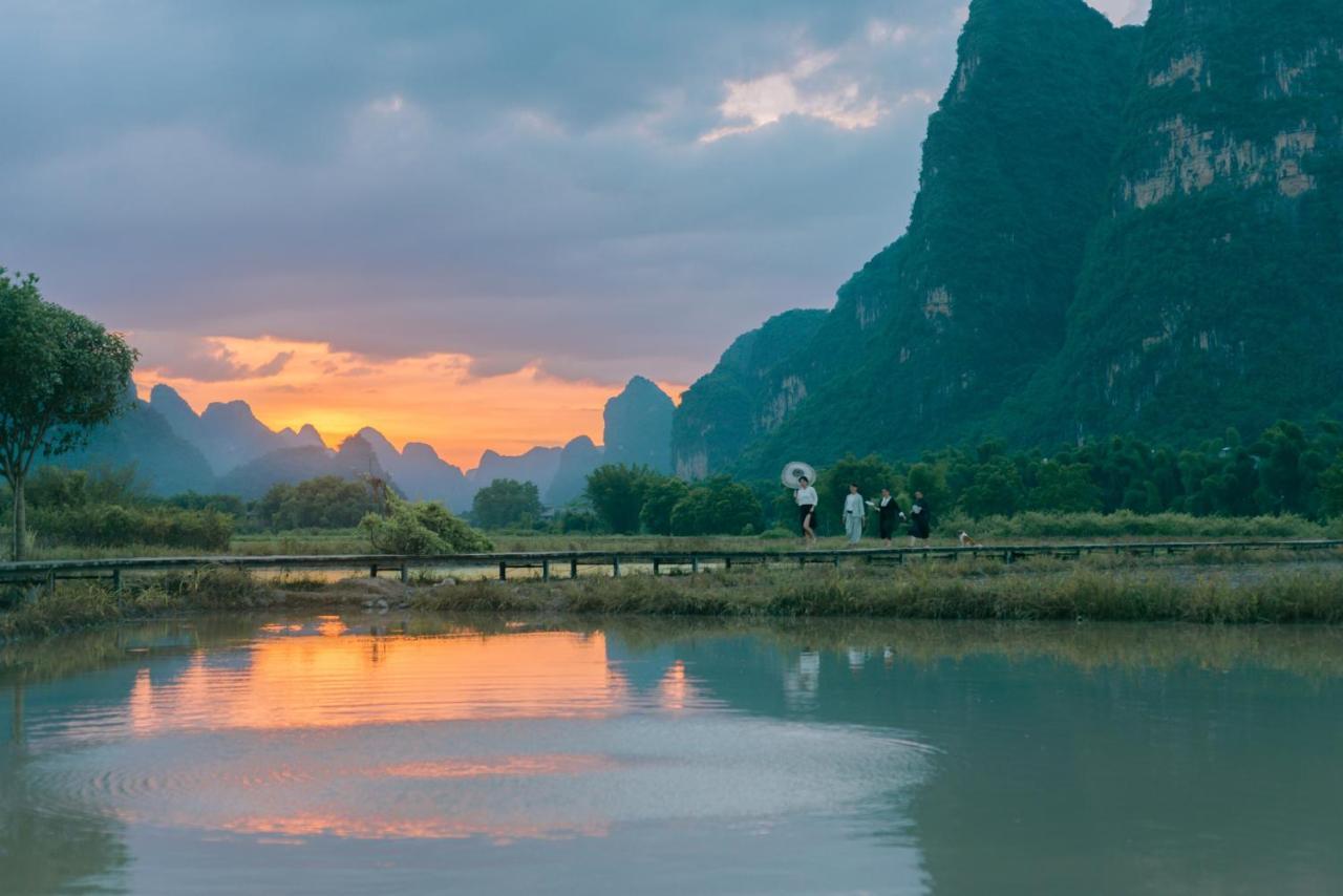 Yangshuo Zen Garden Resort - Yulong River Luaran gambar