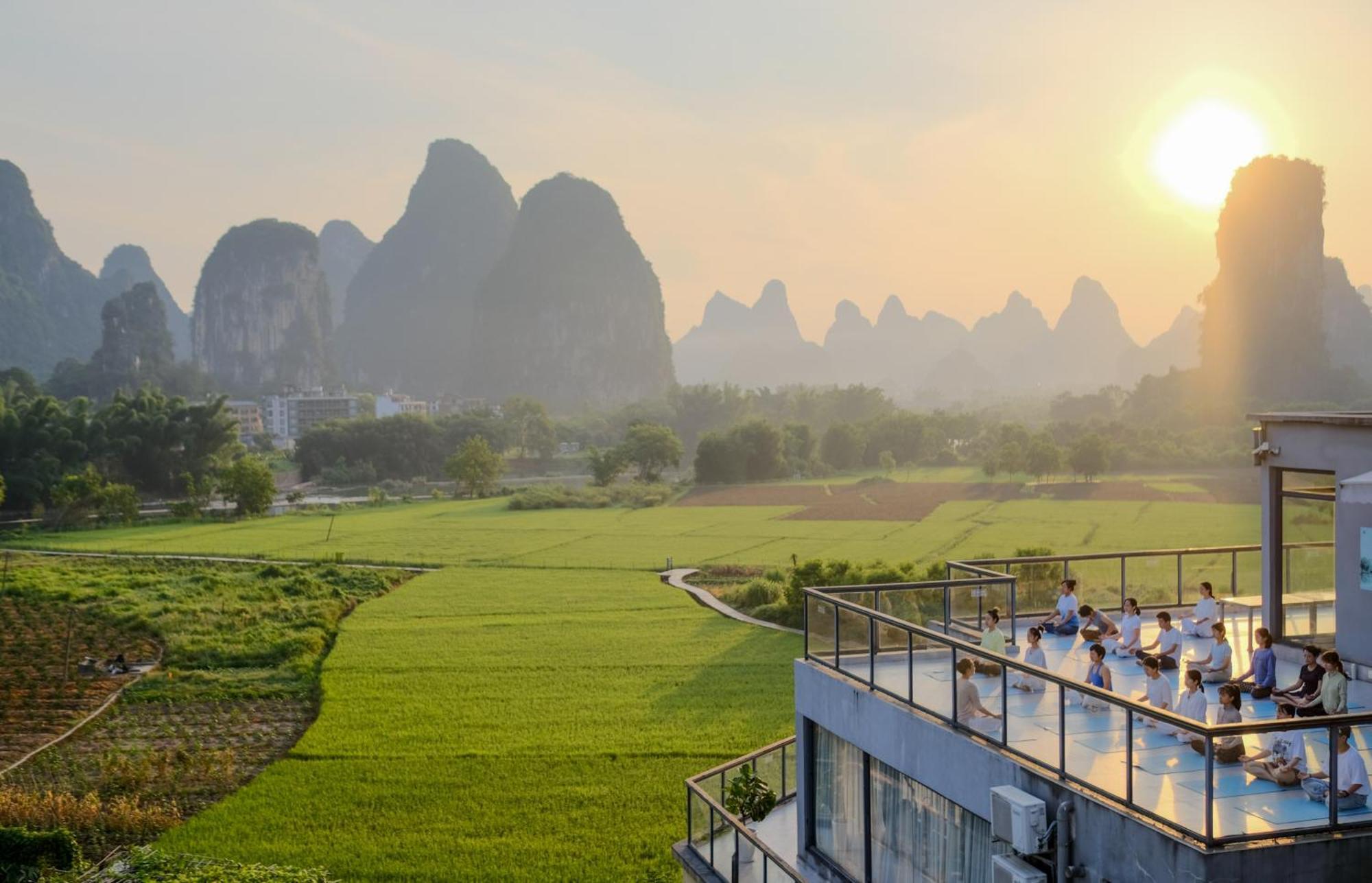 Yangshuo Zen Garden Resort - Yulong River Luaran gambar