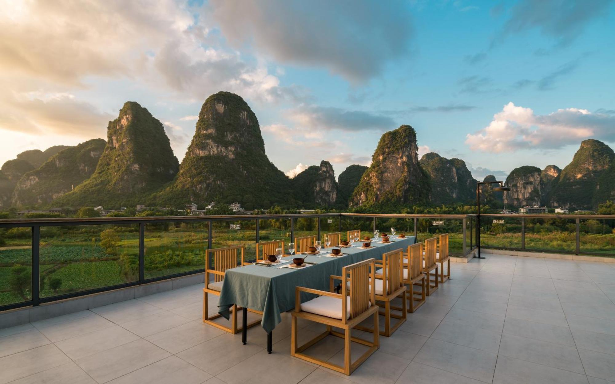 Yangshuo Zen Garden Resort - Yulong River Luaran gambar